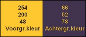 Kleurenpalet