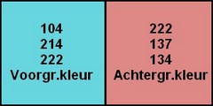 Kleurenpalet Fashion