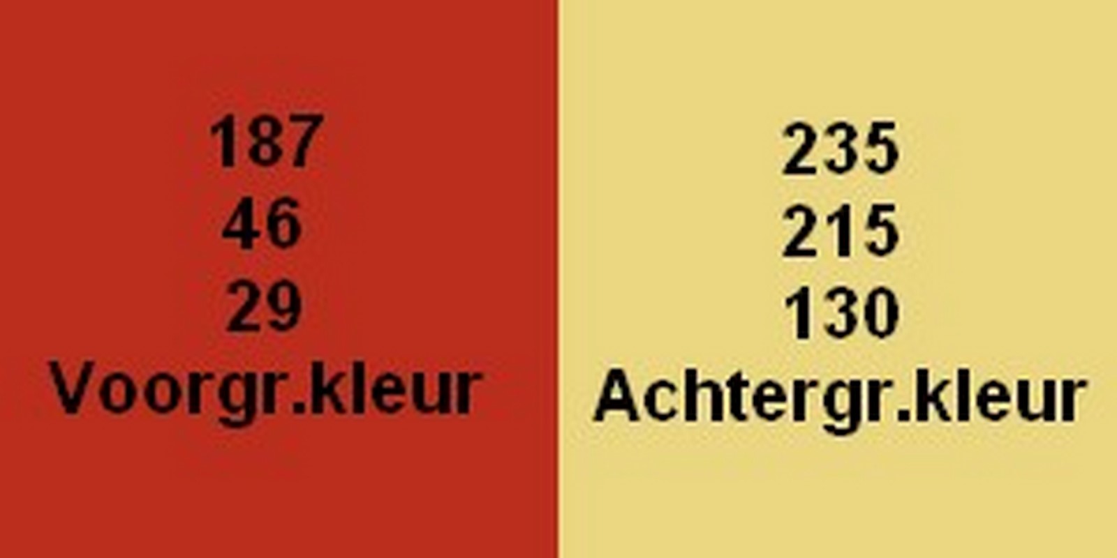 Kleuren