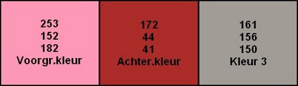 Kleurenpalet Gessica
