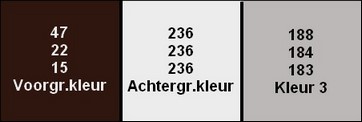 kleurenpalet Glamour