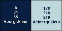kleuren Guislaine