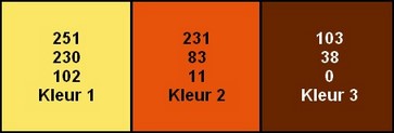 kleurenpalet halloween 2018