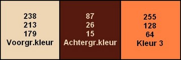 Kleurenpalet Jahia