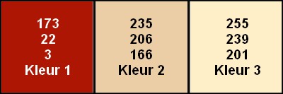 kleuren Jessica