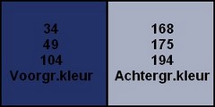 Kleurenpalet La Garconne