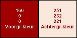 kleuren Lauryne