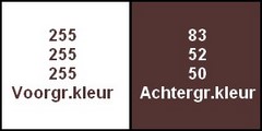 Kleurenpalet Lisbeth