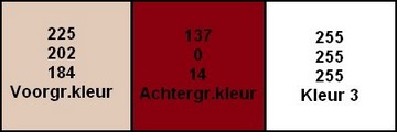 Kleurenpalet