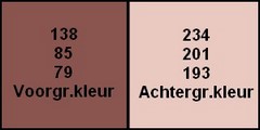Kleurenpalet