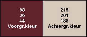 Kleurenpalet