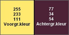 kleuren Mylene
