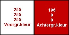 Kleuren Noel 2019