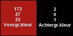Kleurenpalet Ole Ole