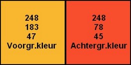 kleuren Pascaline