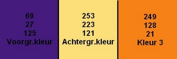 kleuren