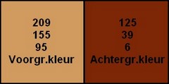 Kleurenpalet