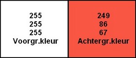Kleuren valentin 2018