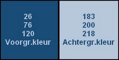 kleuren Adeline