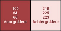 Kleurenpalet Alexia