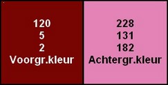 kleuren Annabelle