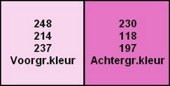 kleuren Douceline