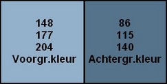 Kleurenpalet
