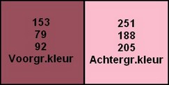 Kleurenpalet Elisa