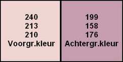 Kleuren Mariage