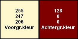 kleuren Martine
