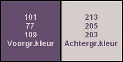Kleuren Natacha