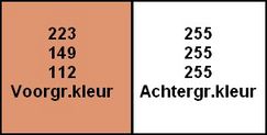 Kleurenpalet Ondine