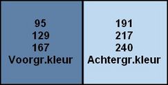 kleurenblok pascale