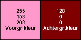 kleuren Prisca