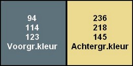 kleuren Anna