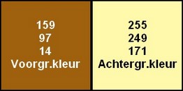 kleuren Cindy