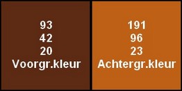 kleuren Melinda