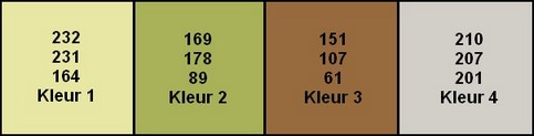 kleuren Toc toc toc